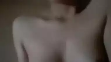 Indian Baddie Bounces on Nice White Cock
