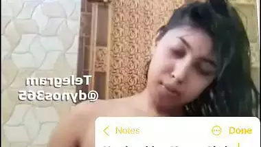 Chocolate syrup on boobs by Neelam Singh in app