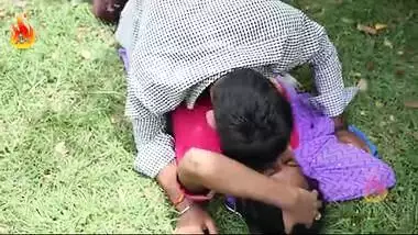 Bollywood aunty boob press & outdoor romance