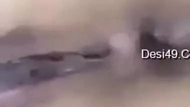 XXX model of Indian origin teases men gently massaging boobs